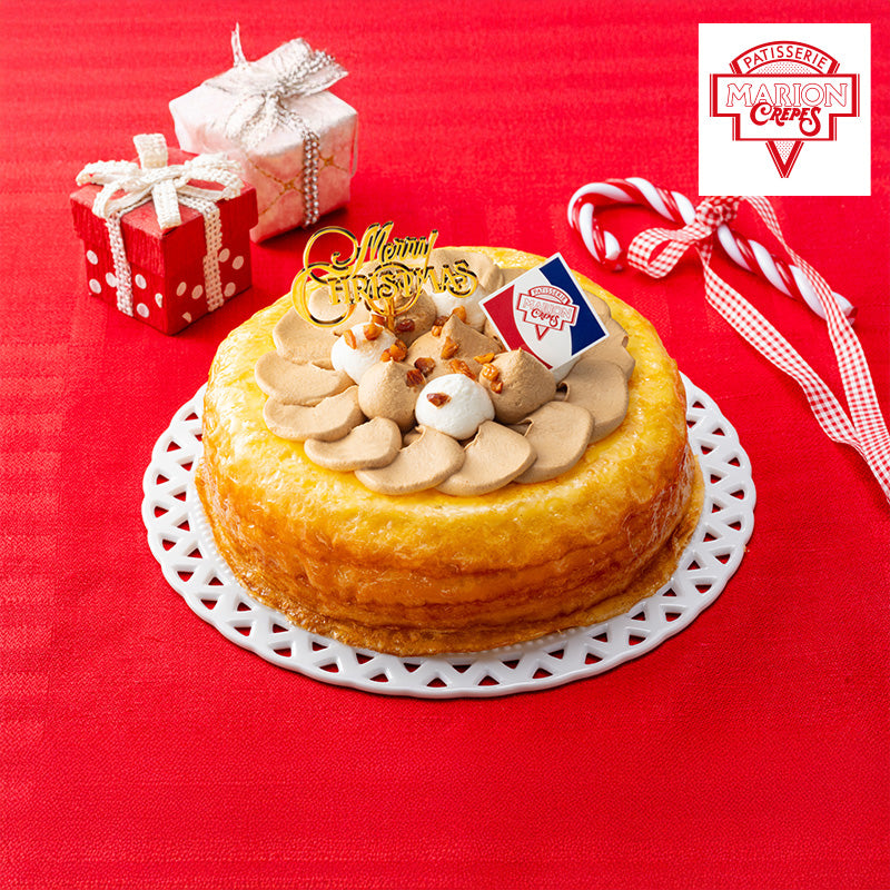 [25]マリオンクレープ　クリスマスミルクレープ