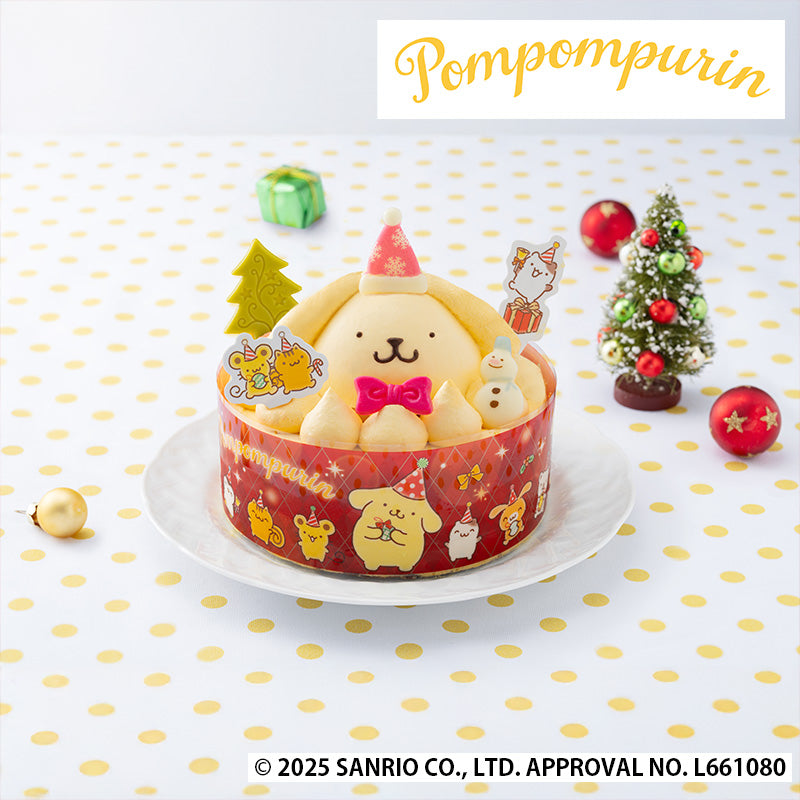 [27]ポムポムプリン　聖夜のカスタードクリームケーキ プリン風味　