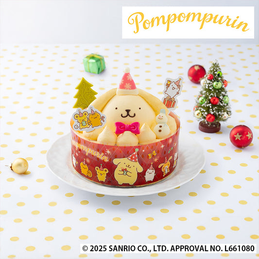 [27]ポムポムプリン　聖夜のカスタードクリームケーキ プリン風味　