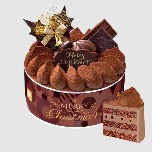 [14]クリスマス　生チョコケーキ４号