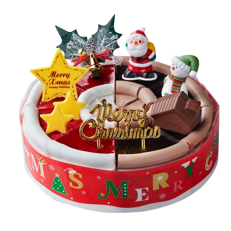 ストロベリーとチョコのクリスマスケーキ６号